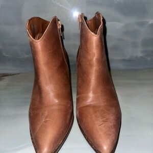 Lucky brand Leather Ankle Boots